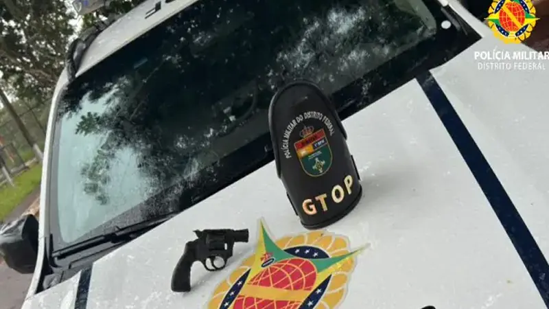 PMDF apreende arma de fogo encontrada no Lago Paranoá, próximo à Ponte JK