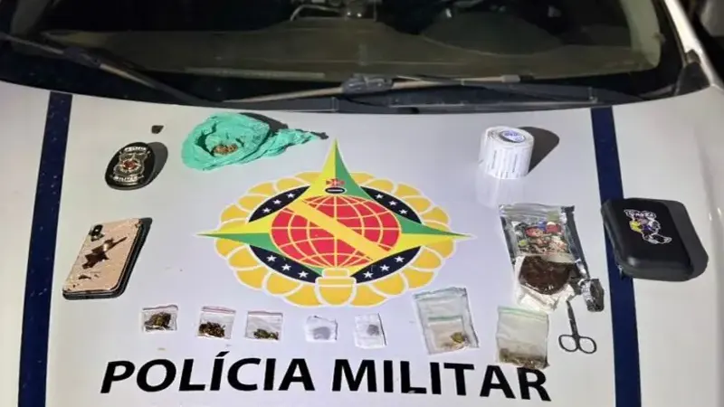 PMDF prende indivíduo por tráfico de drogas em São Sebastião
