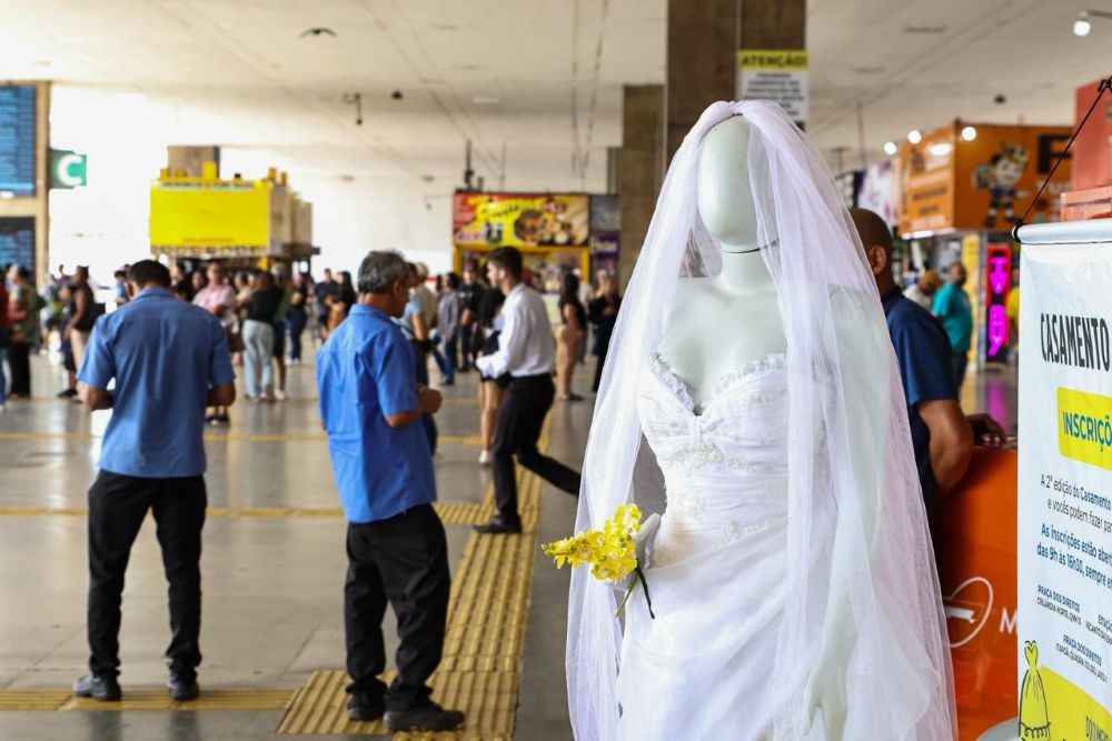 Rodoviária do Plano Piloto recebe espaço exclusivo para inscrições do Casamento Comunitário 2026