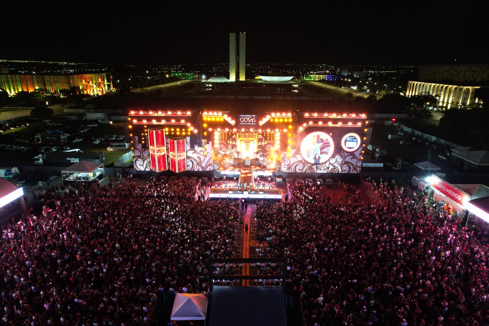Celebra DF 2026 reúne mais de 400 mil pessoas e consolida Brasília como palco de grandes eventos culturais gratuitos