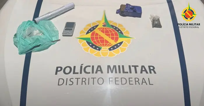 PMDF prende traficante e apreende entorpecentes na Ceilândia