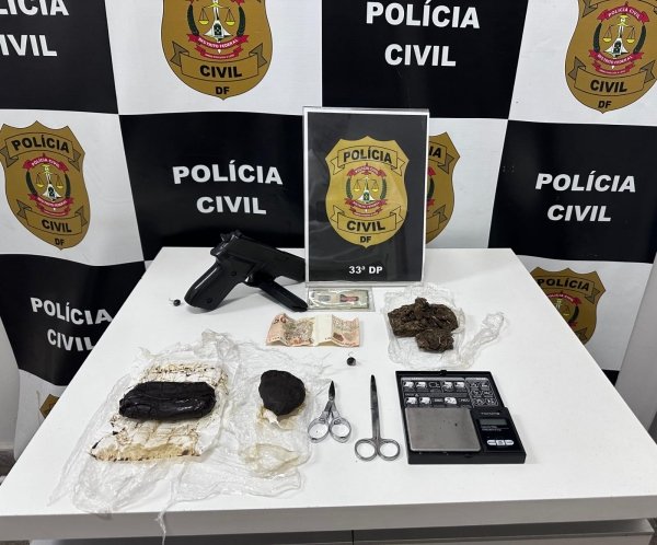 PCDF prende homem por tráfico de drogas durante operação em Santa Maria
