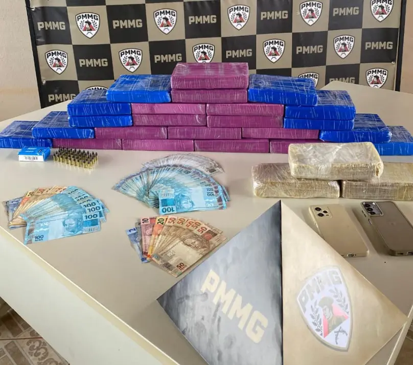 PMMG José Gonçalves de Minas – Carregamento de droga é interceptado em operação policial