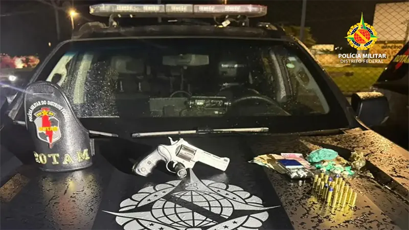 PMDF prende homem por tráfico de drogas em Santa Maria DF