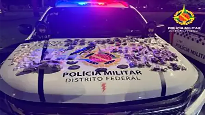 PMDF prende indivíduo por tráfico de drogas após denúncia anônima no Guará II