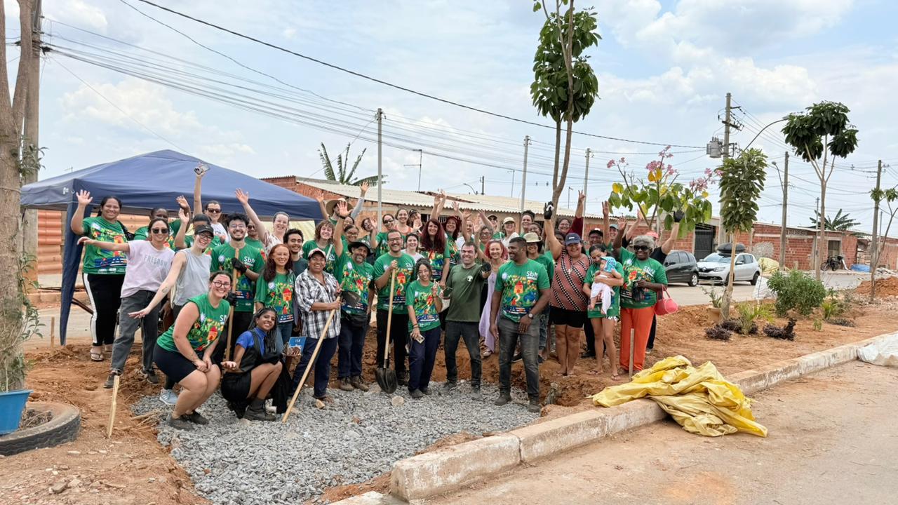 Projeto apoiado pela FAPDF cria jardim de chuva para reduzir alagamentos no Sol Nascente
