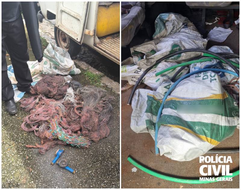 Polícia Civil desmonta esquema milionário de receptação de cobre na RMBH