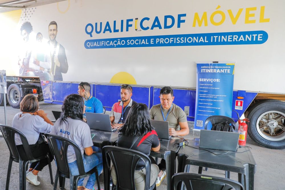 QualificaDF Móvel abre 1.266 vagas para cursos gratuitos