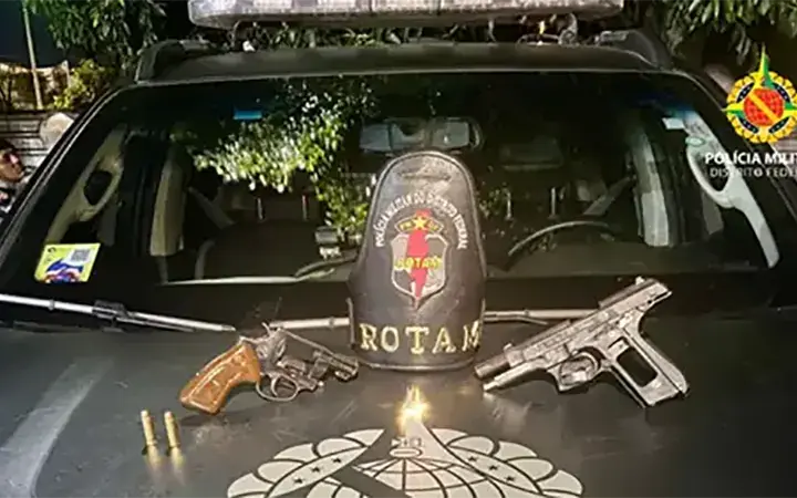 PMDF prende homem com duas armas de fogo no Paranoá