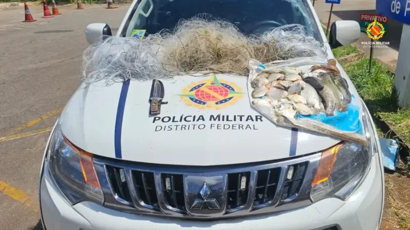 PMDF flagra pesca irregular na barrem de queimados