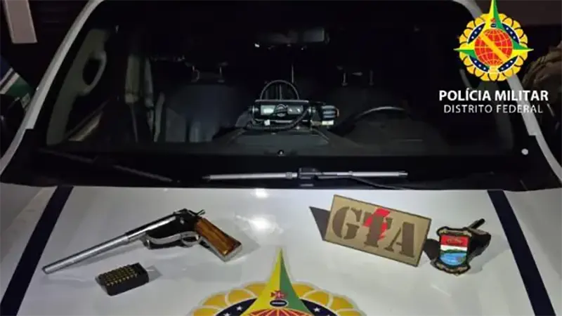 PMDF prende indivíduo com arma de fogo no P Sul