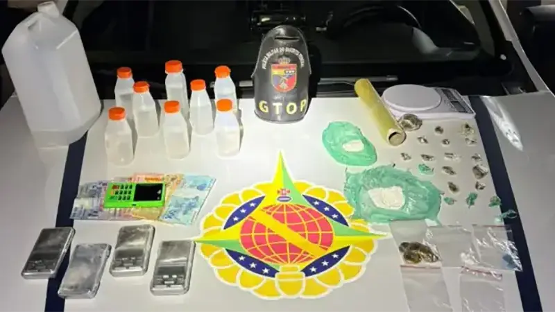 Homem é detico por tráfico de drogas no Gama