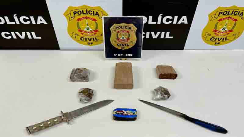 PCDF prende suspeitos de tráfico interestadual