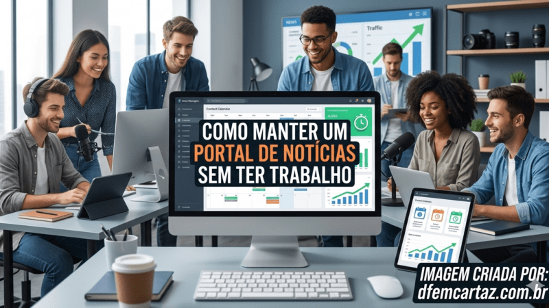 Como Manter um Portal de Notícias Atualizado Sem Ter Trabalho ?