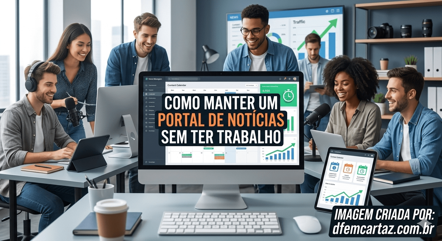 Como Manter um Portal de Notícias Atualizado Sem Ter Trabalho ?
