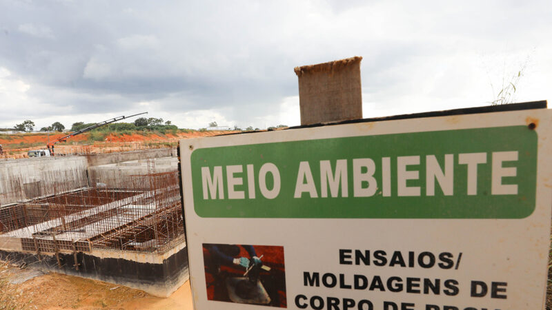 Unidade de polimento final é construída na Estação de Tratamento de Esgoto Melchior com investimento de mais de R$ 37,4 milhões