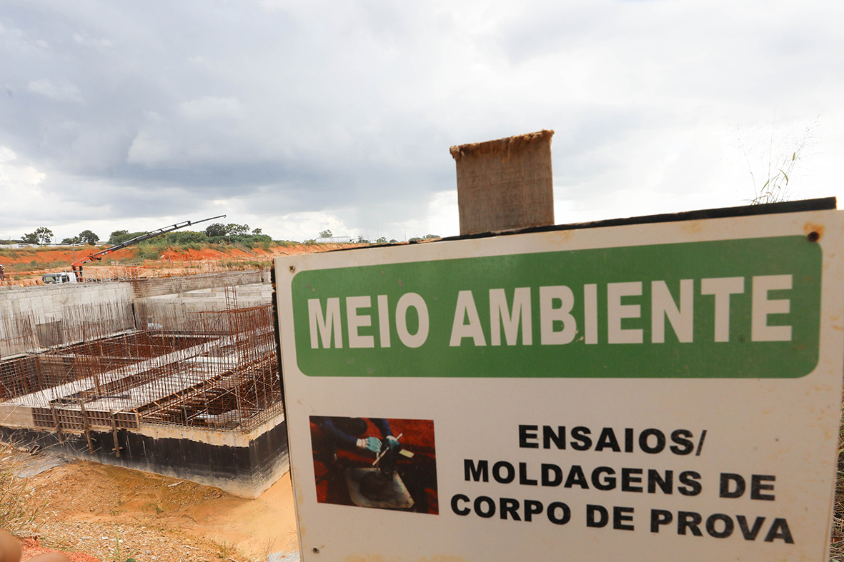 Unidade de polimento final é construída na Estação de Tratamento de Esgoto Melchior com investimento de mais de R$ 37,4 milhões