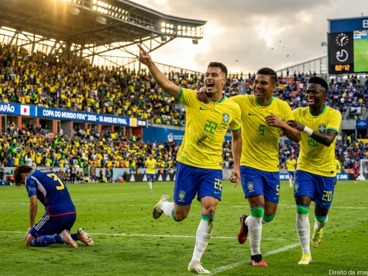 Brasil vence Japão por 2 a 1 em jogo dramático e avança às oitavas da Copa do Mundo