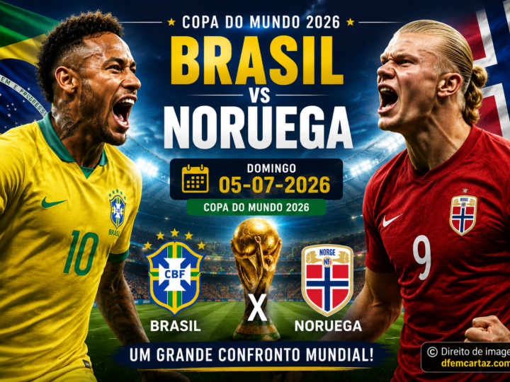 Brasil x Noruega: Onde assistir, horário e tudo sobre as oitavas da Copa do Mundo 2026
