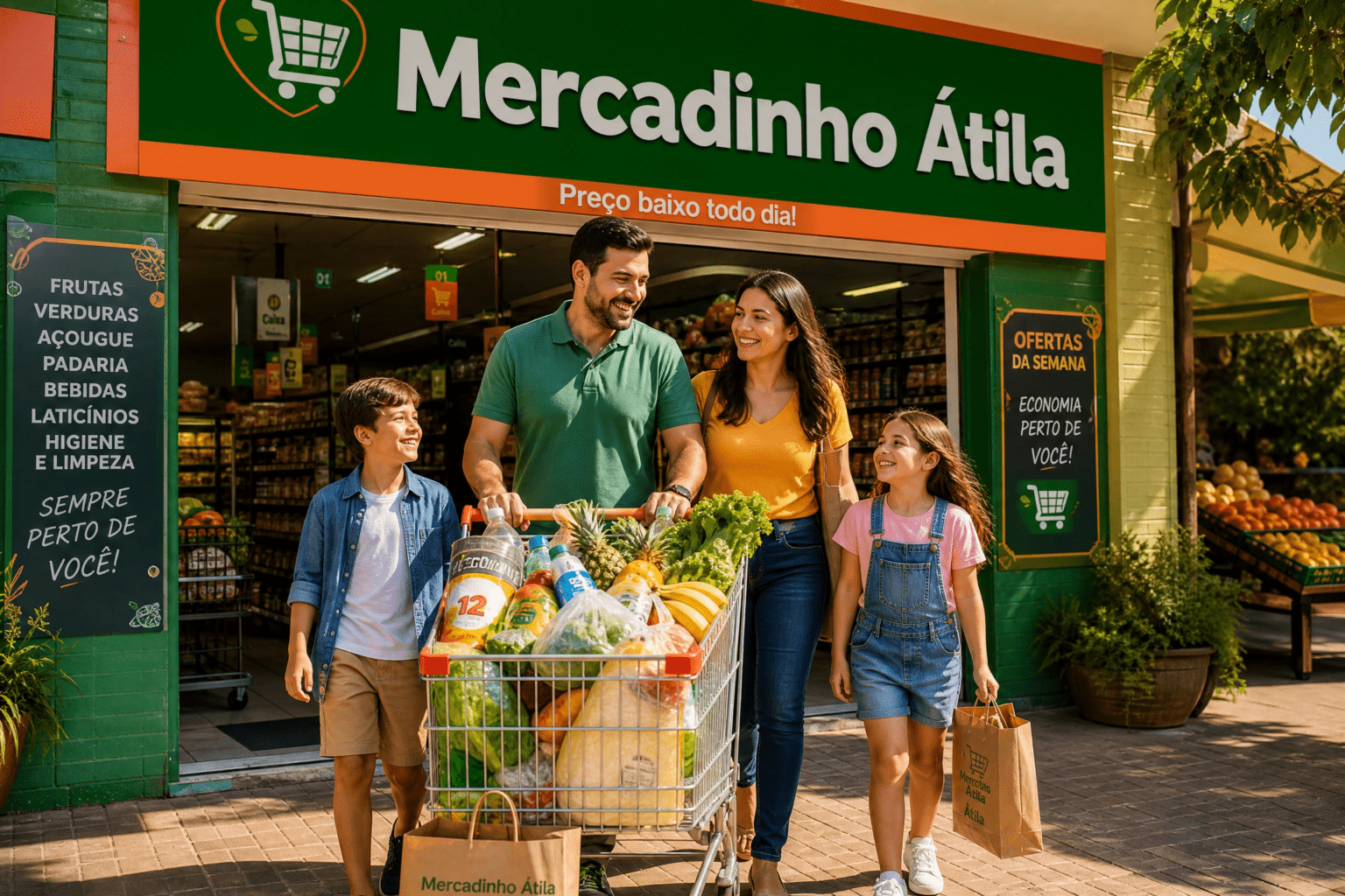 Mercadinho Atila em Ananindeua – Pará / Comercial Átila