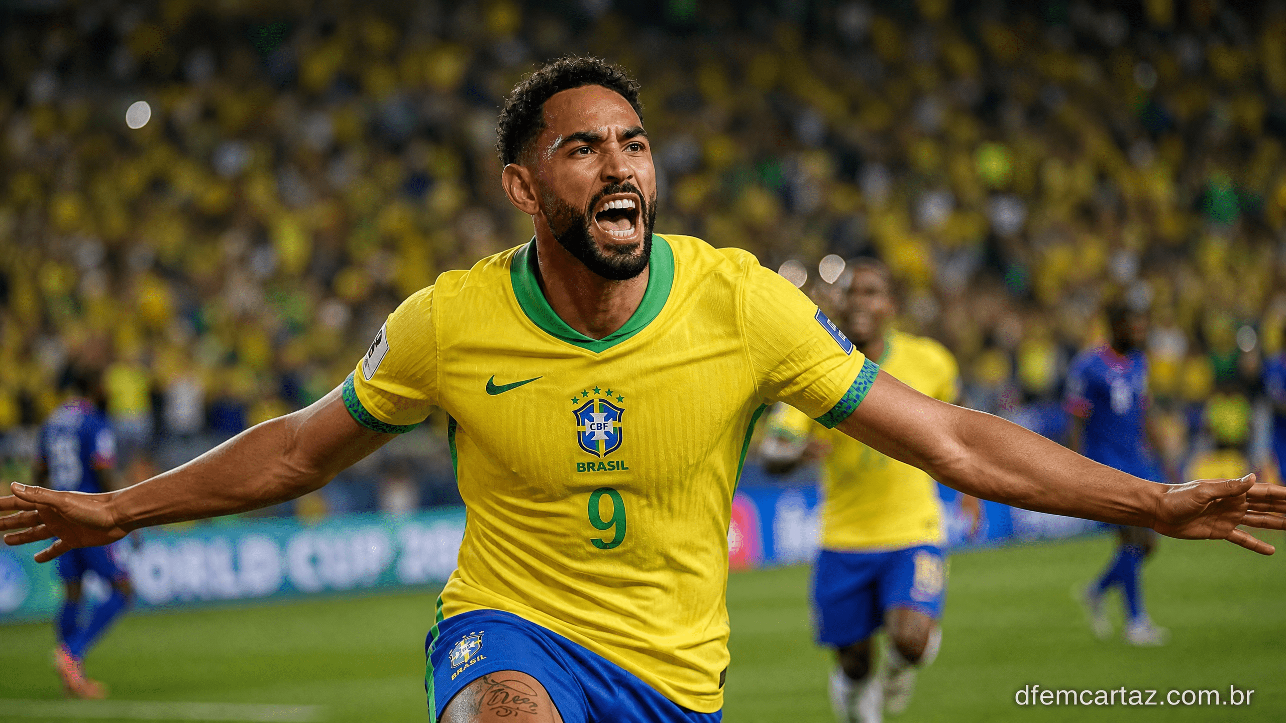 Em tempo Real: Com 2 Gols de Mateus Cunha, e um de Vini Malvadeza Brasil Vence Haiti e Respira na Copa do Mundo 2026