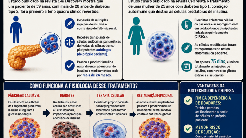 Cura da diabetes 1 e 2