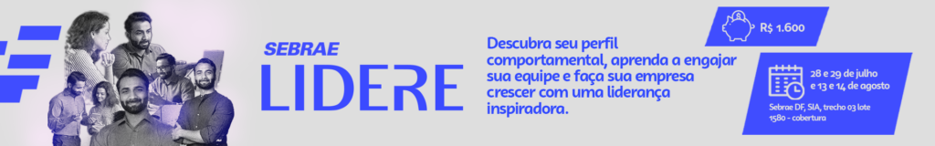 Sebrae DF abre inscrições para imersão em liderança empresarial