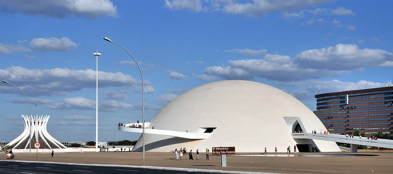 Conjunto Cultural da República une Museu da República e Biblioteca Nacional no Eixo Monumental