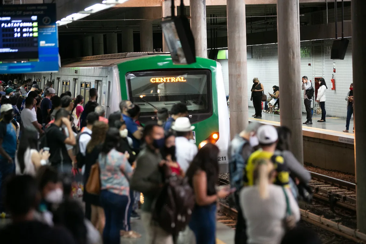 Metrô-DF vai ampliar horário de funcionamento nos dias de eleição