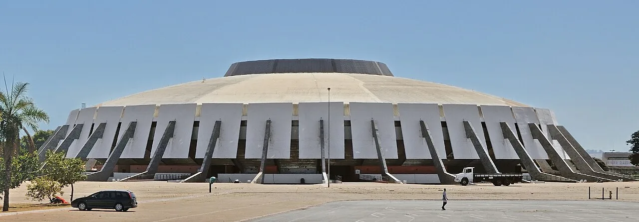 Ginásio Nilson Nelson fica entre o Mané Garrincha e o Palácio do Buriti, no Eixo Monumental
