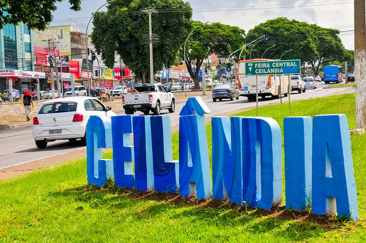 Mulher é baleada durante briga generalizada perto de distribuidora em Ceilândia