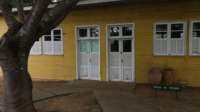 Museu Vivo da Memória Candanga ocupa o antigo hospital de madeira dos pioneiros de Brasília