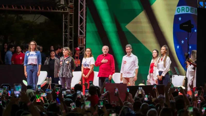 Em Ceilândia, Janja ataca “Bolsonara” e pede voto contra candidatos com o sobrenome Bolsonaro