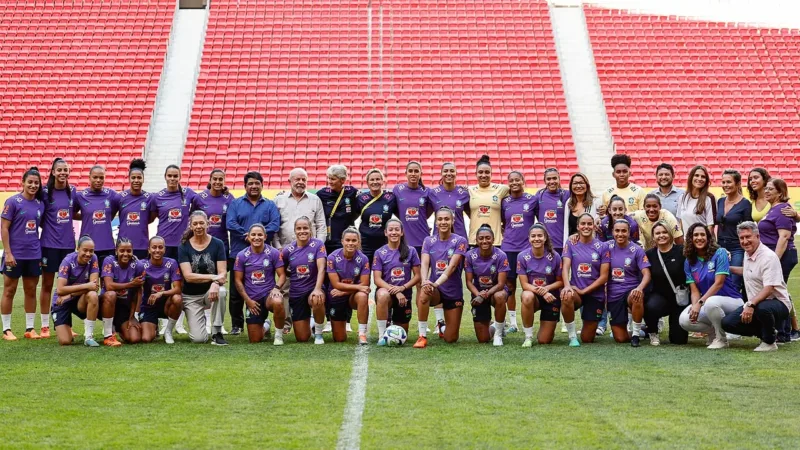 Servidores do GDF terão ponto facultativo nos jogos do Brasil na Copa feminina