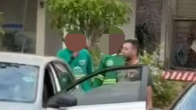 Subtenente do Exército aponta arma para gari no DF: “Se vier, vai se foder”.