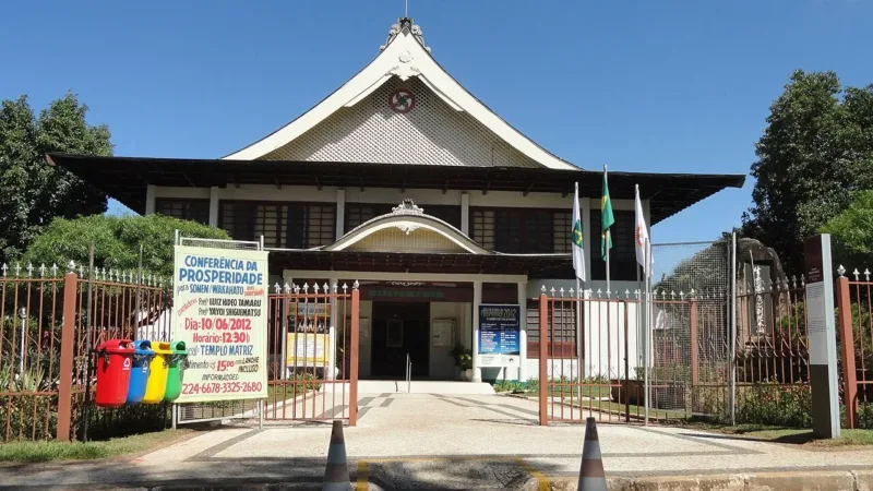 Templo Seicho-No-Iê da Asa Sul tem arquitetura japonesa e visitas gratuitas sem agendamento