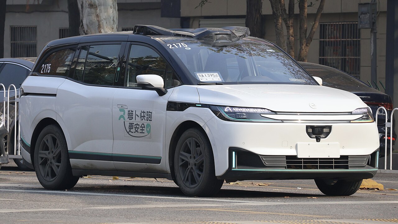 Apollo RT6, da Baidu, em teste em Hubei, na China