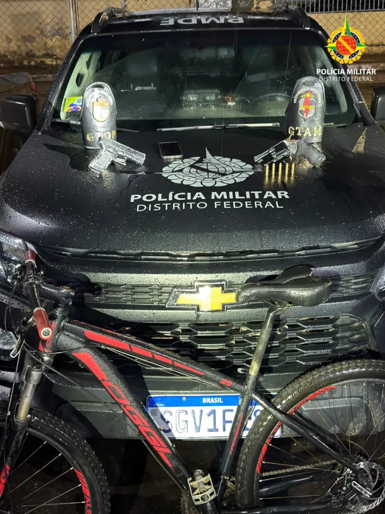 PMDF prende homem que disparou contra portão de residência em Santa Maria
