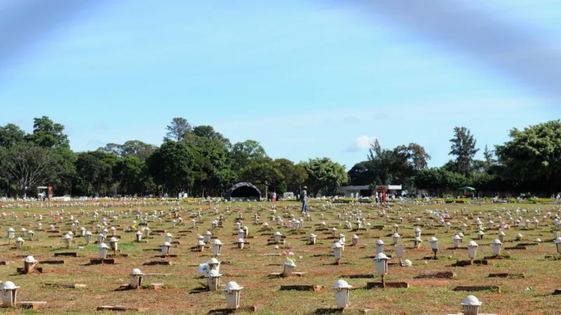 Mais de 600 mil pessoas devem visitar os cemitérios do DF no feriado de Finados