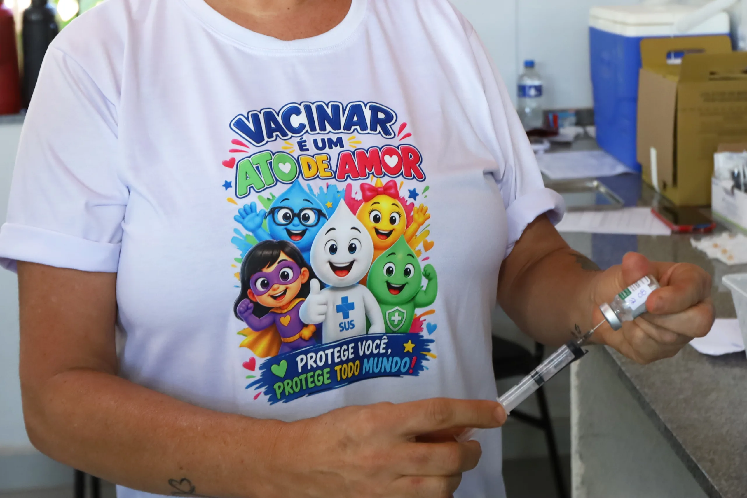 Sábado (31/10) tem vacinação em 38 locais do DF