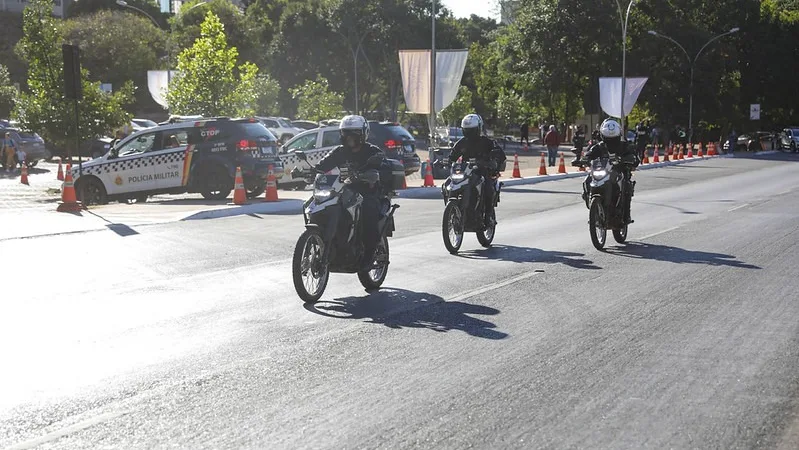 PMDF receberá 112 motocicletas para reforçar o policiamento no DF