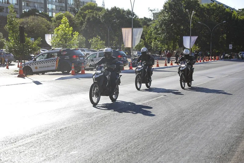 PMDF receberá 112 motocicletas para reforçar o policiamento no DF