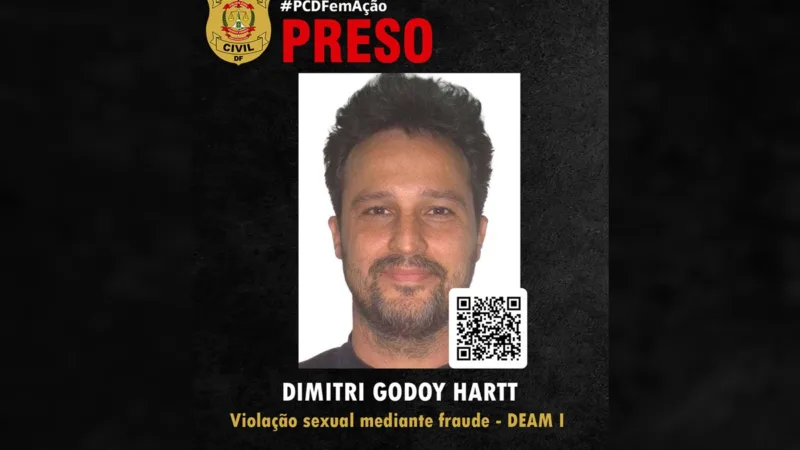 PCDF prende homem suspeito de usar falsa vaga de massagista para abusar de mulher no DF