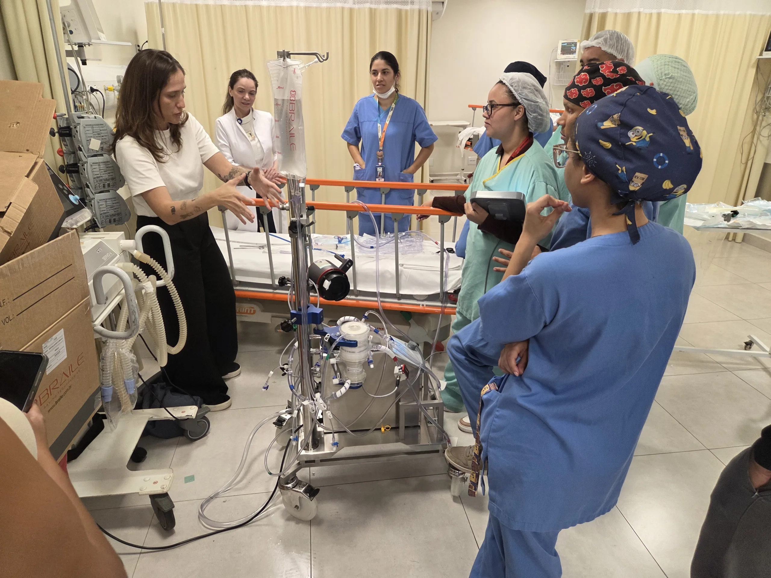 Hospital de Base é selecionado para receber tecnologia de suporte cardíaco e respiratório