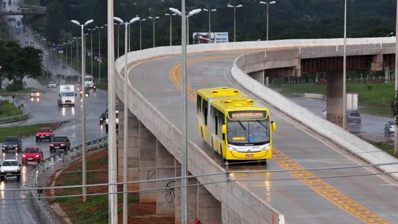 DER-DF abre licitação de R$ 8,6 milhões para obras em subtrechos do BRT Sul