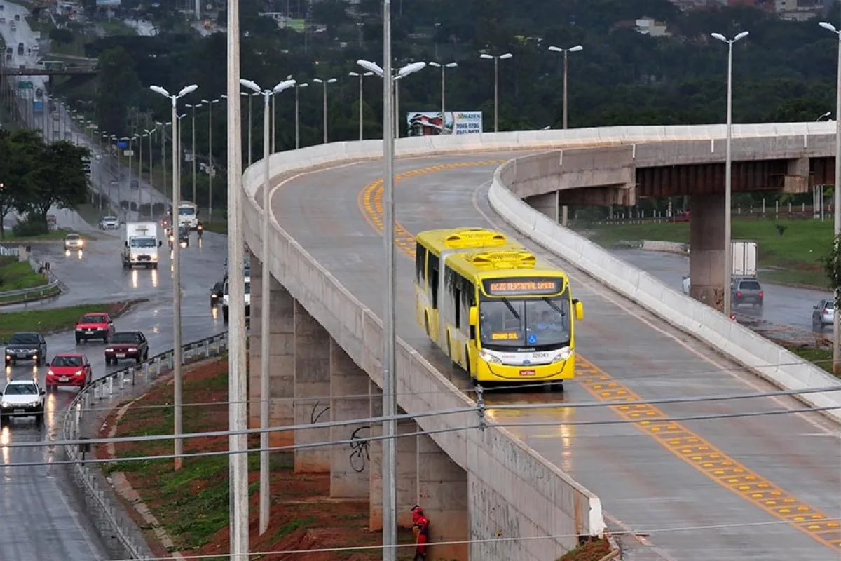 DER-DF abre licitação de R$ 8,6 milhões para obras em subtrechos do BRT Sul