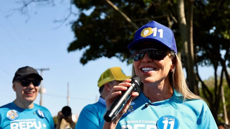 Celina chama eleitores para o 2º turno e destaca carreata em apoio a Flávio Bolsonaro