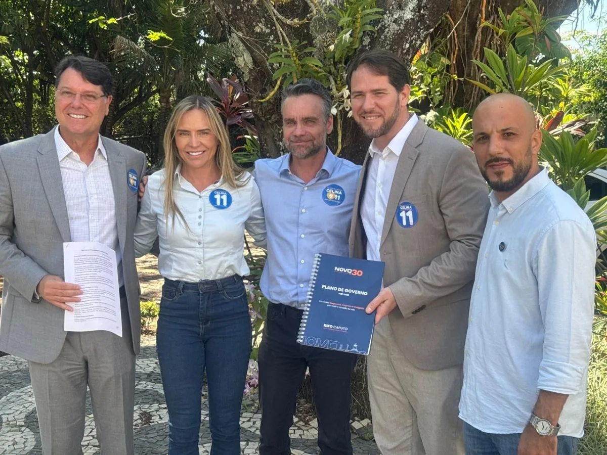 Kiko Caputo, do Novo, declara apoio a Celina Leão no segundo turno da disputa pelo GDF