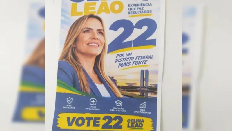 Celina diz que quem faz “jogo baixo” ganha só descrédito, ao comentar cartazes falsos