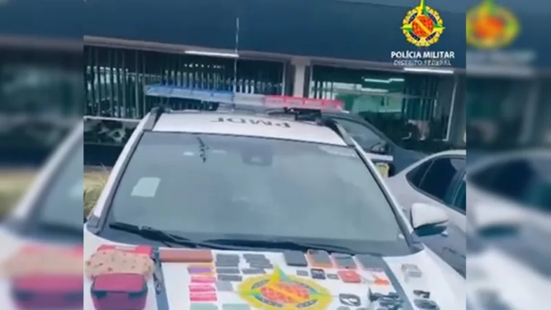 Trio que instalou “chupa-cabra” em caixa eletrônico é preso com 50 cartões no Lago Norte